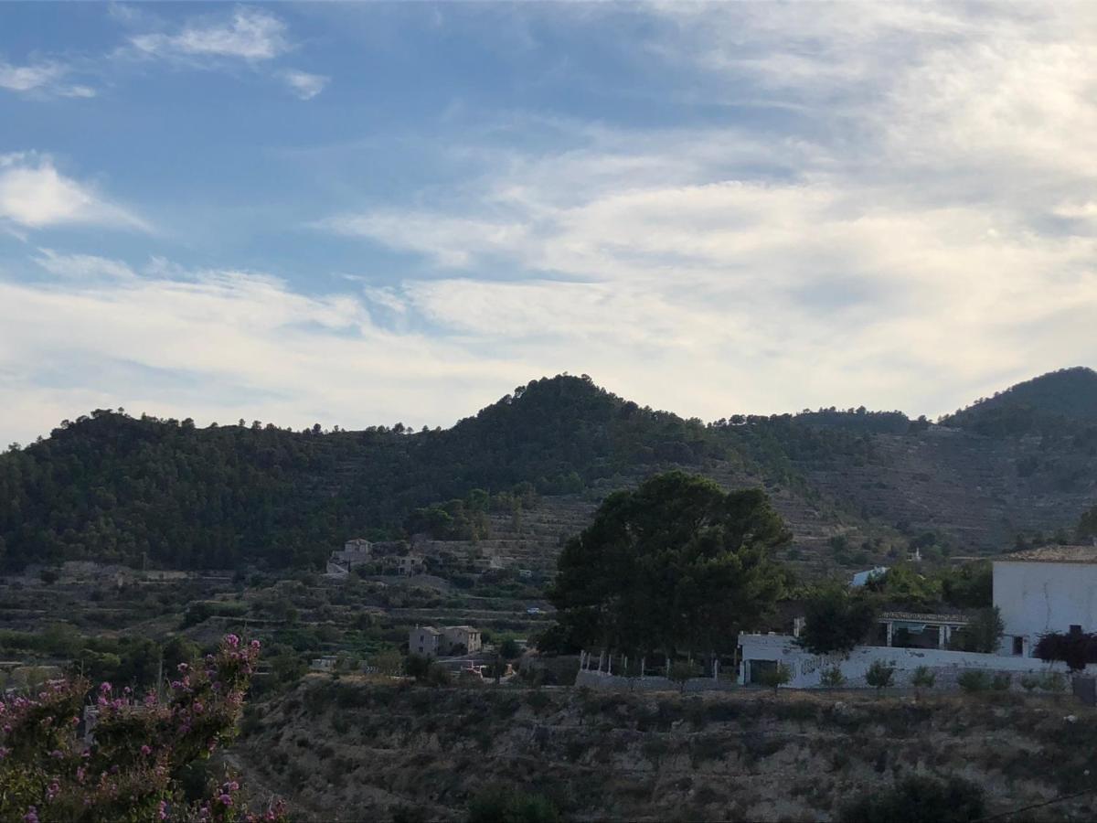 Finca El Tossalet, Gran Piscina Junto Al Pueblo Sella Exterior photo